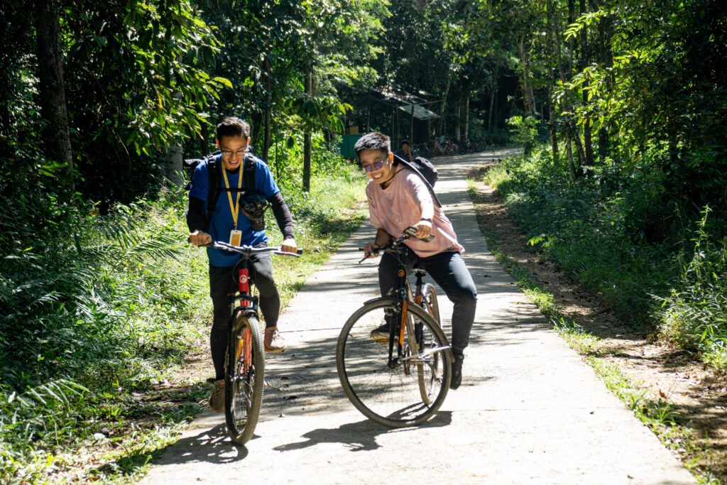 Nam Cat Tien national park cycling trip