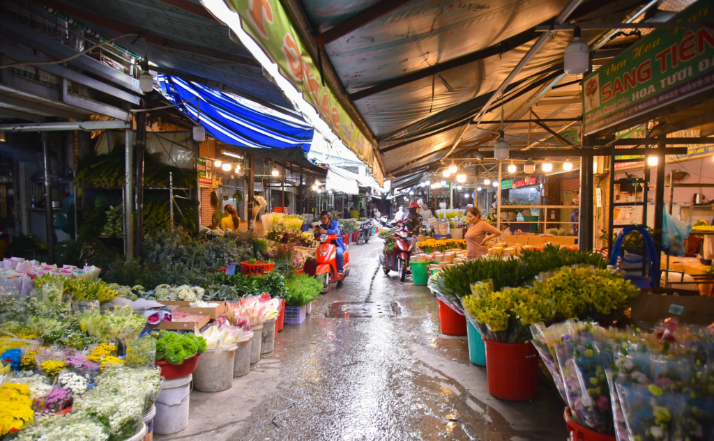 Ho Thi Ky market ho chi minh city
