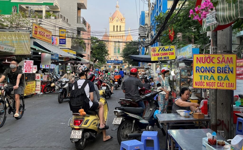top places for street food in Saigon