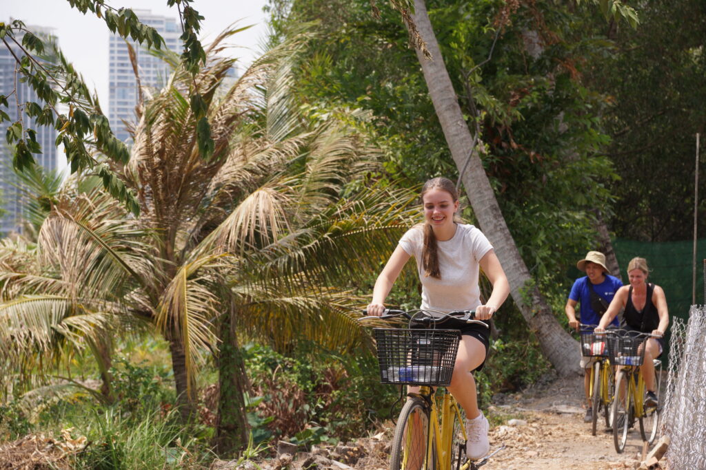 top place to ride bicycle in ho chi minh city