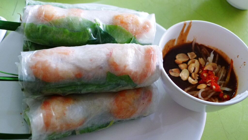 Top places to eat spring rolls Ho Chi Minh city street food