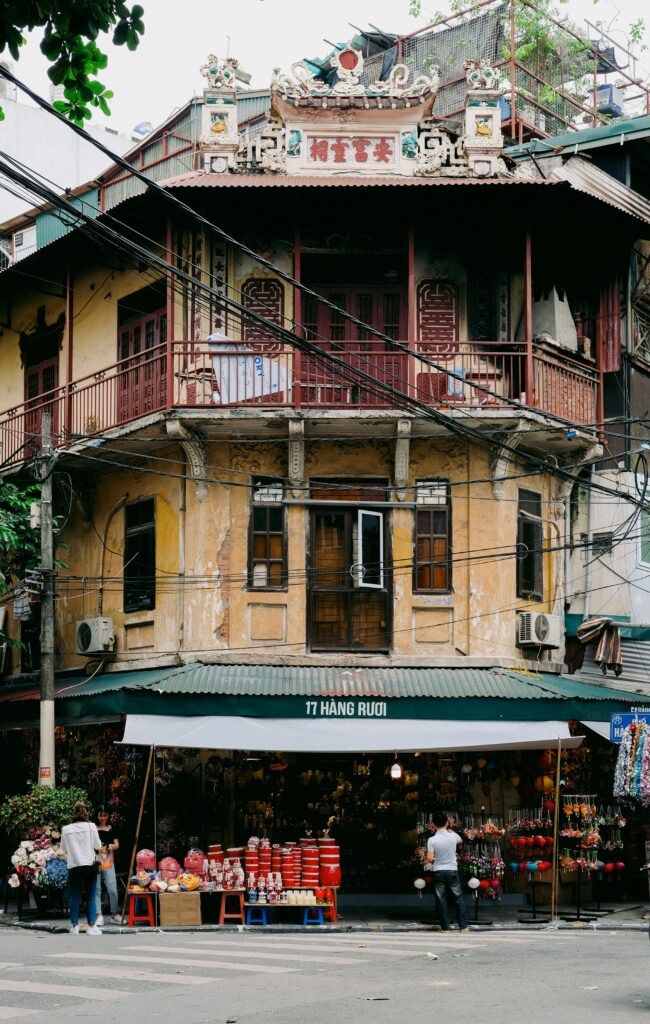 hanoi old quarter building