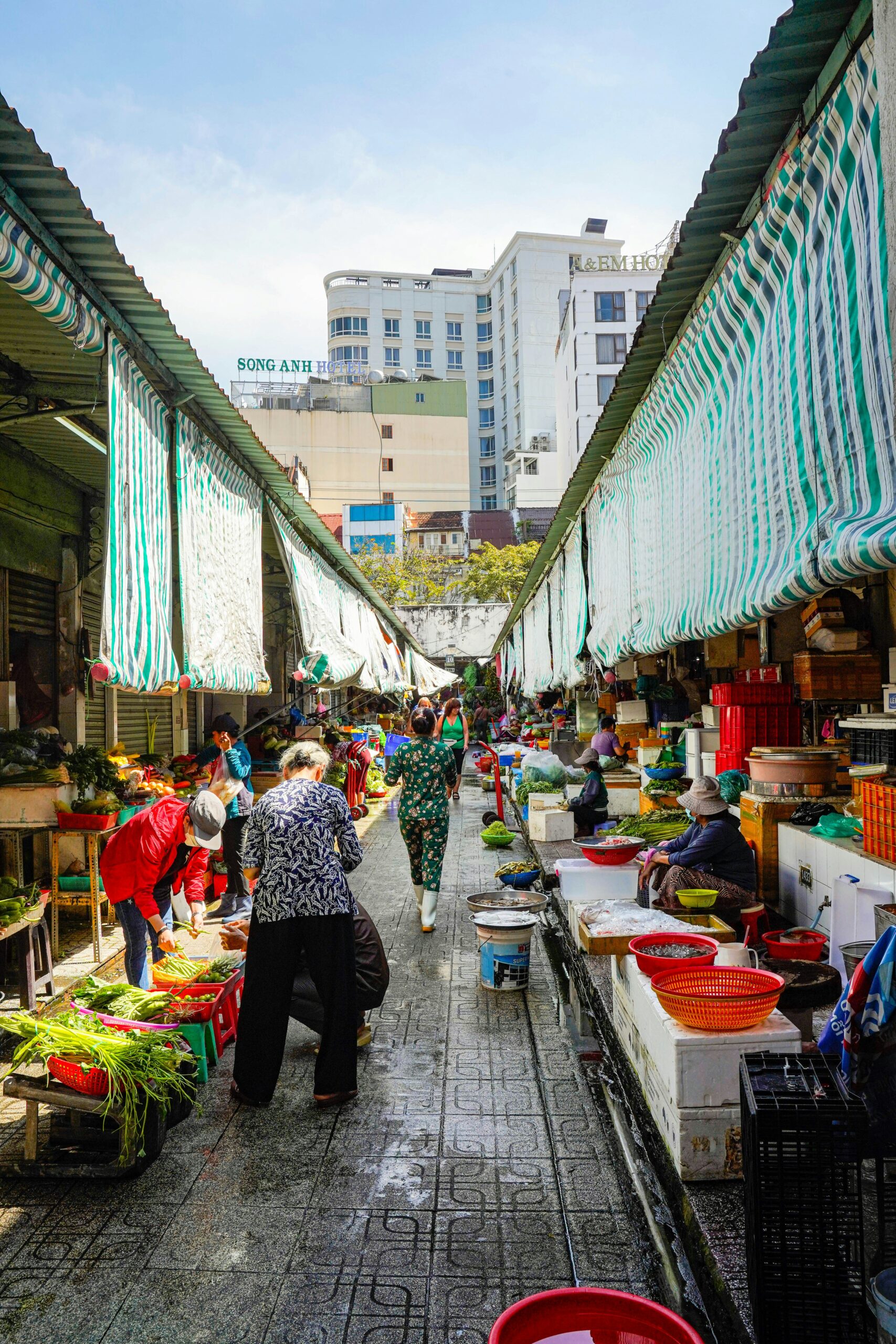 Fresh food ben thanh market
