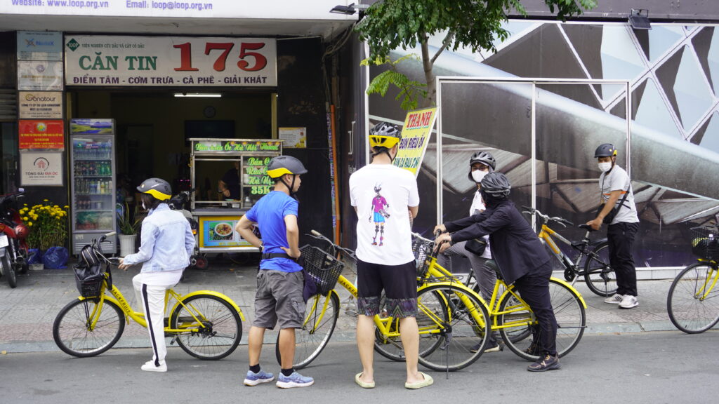 hanoi city cycling tour