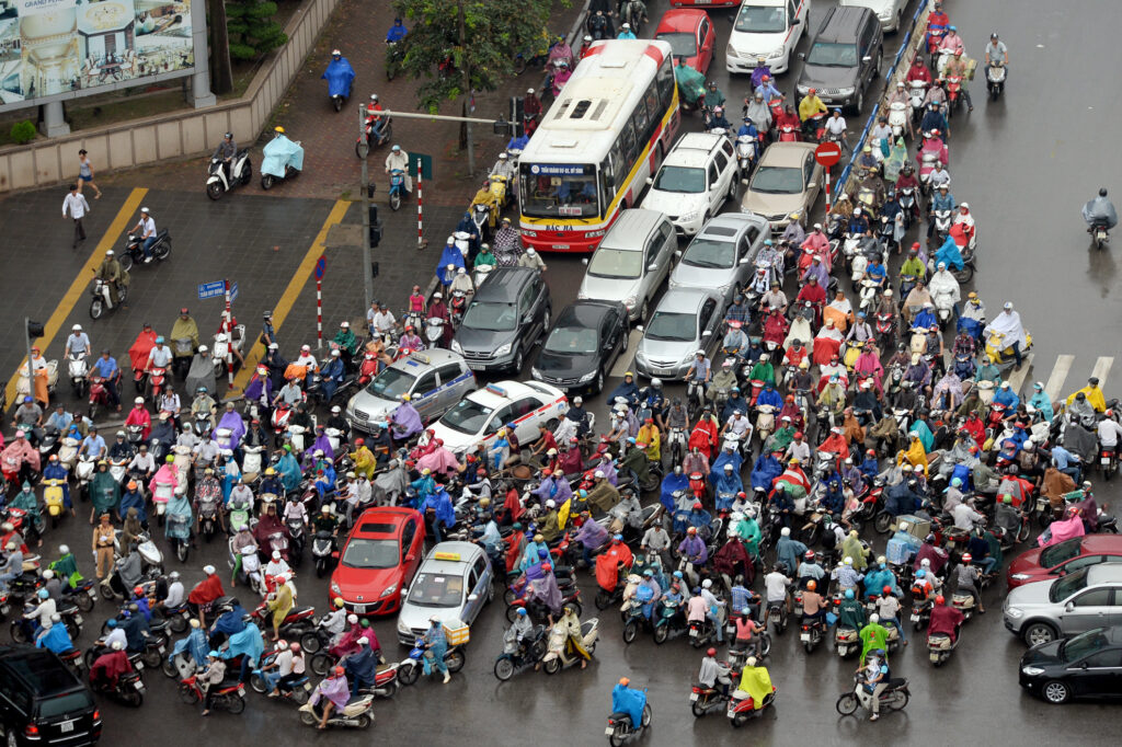 traffic in Vietnam 