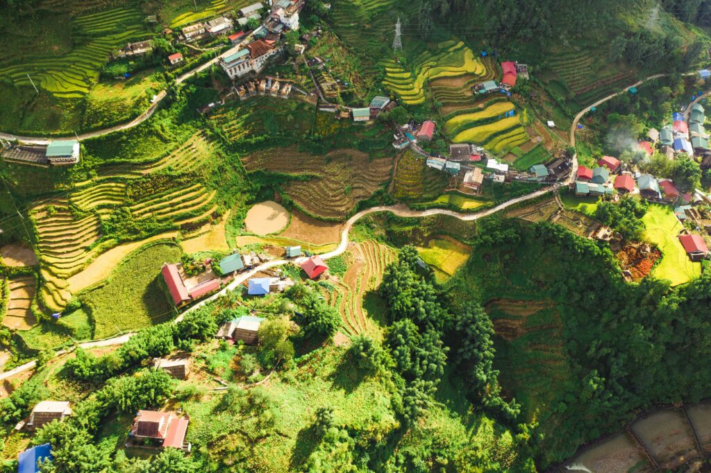 The breathtaking scenery of Sapa is truly magnificent! 