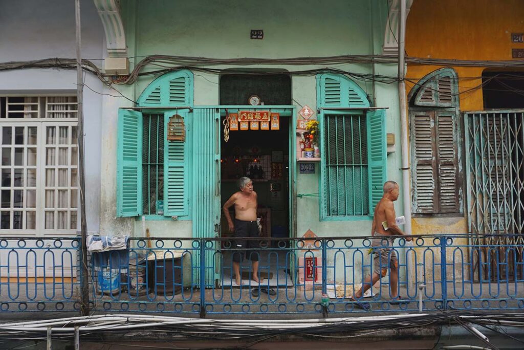 Hidden alleyways in Ho Chi Minh