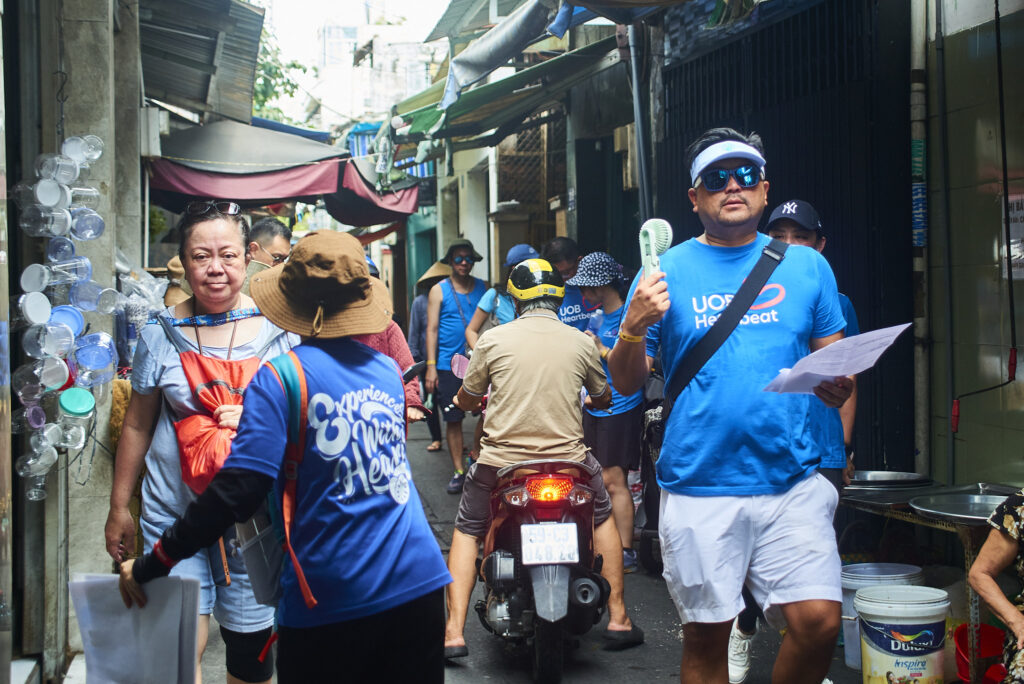 Hidden alleyways in Ho Chi Minh