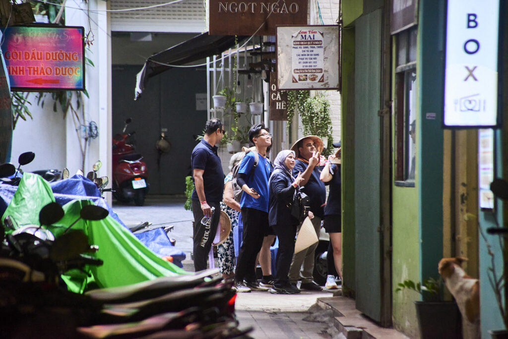 Hidden alleyways in Ho Chi Minh