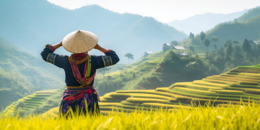 Cycling in Vietnam