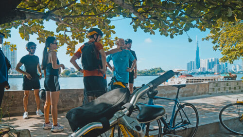 cycling vietnam in ho chi minh city