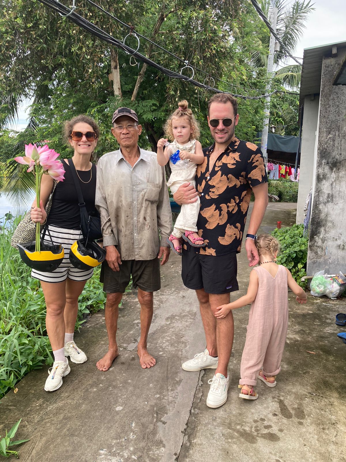 cycling ho chi minh family