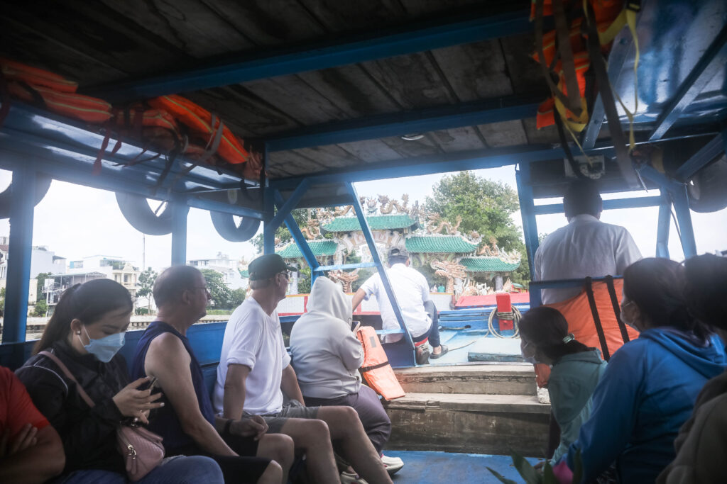 explore saigon train track and phu chau floating temple by cycling