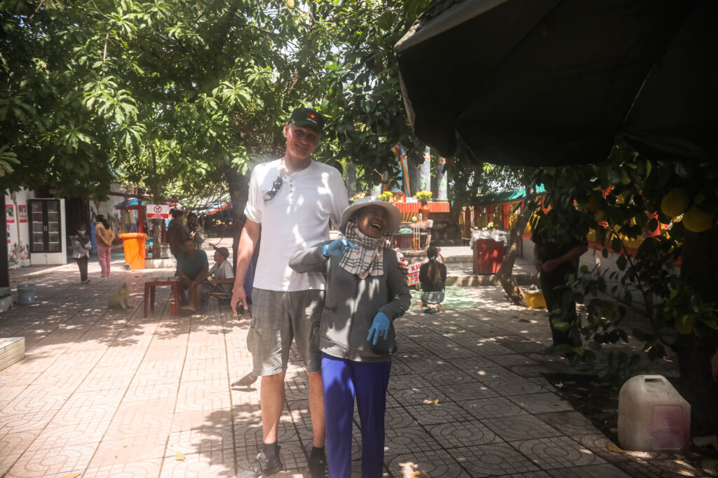 explore saigon train track and phu chau floating temple by cycling