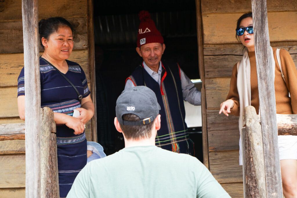 traditional K'ho house in Da Lat