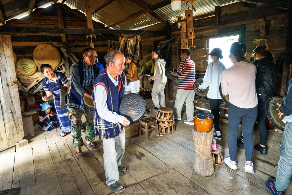 traditional K'ho house in Da Lat