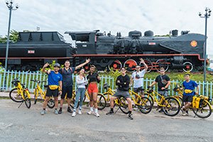 Saigon’s Railway Ride & Floating Temple