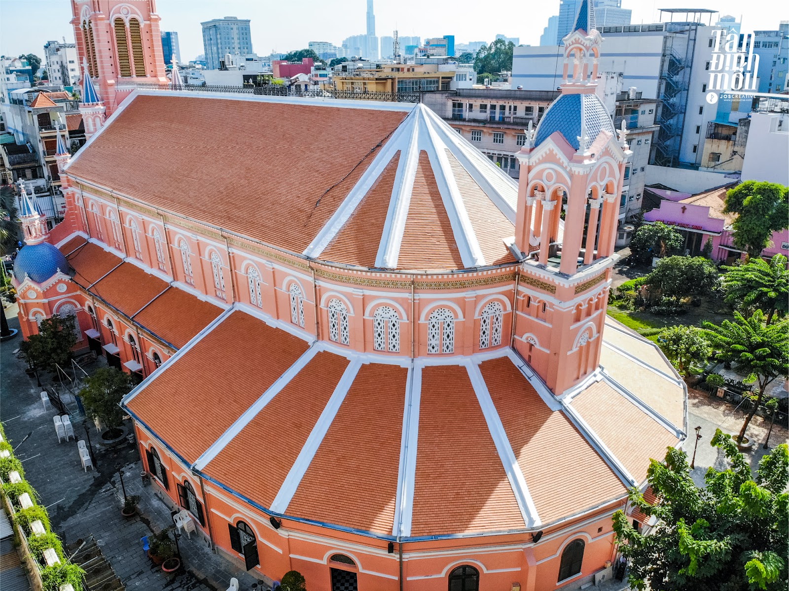 tan dinh church architecture
