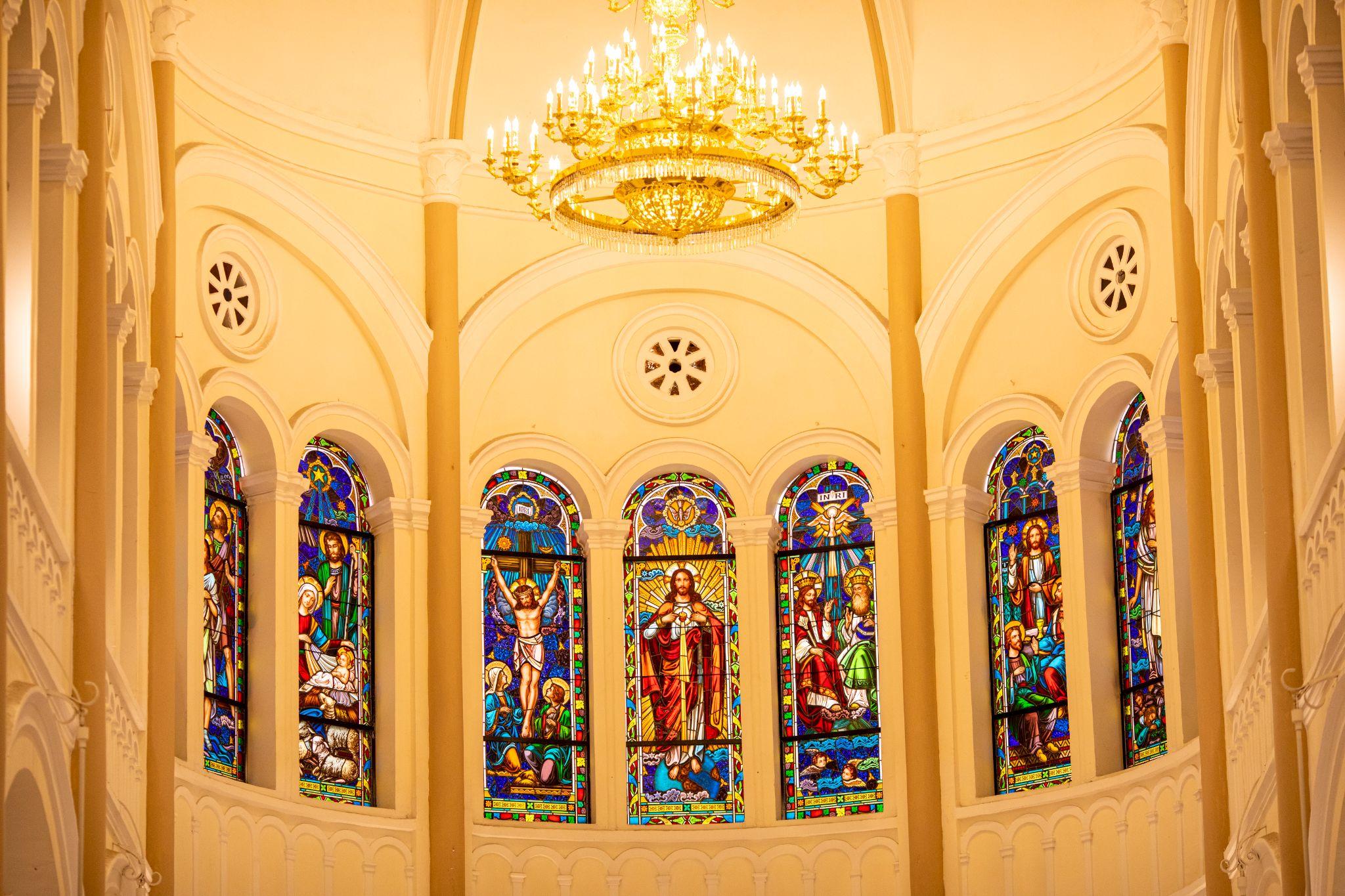 tan dinh church architecture