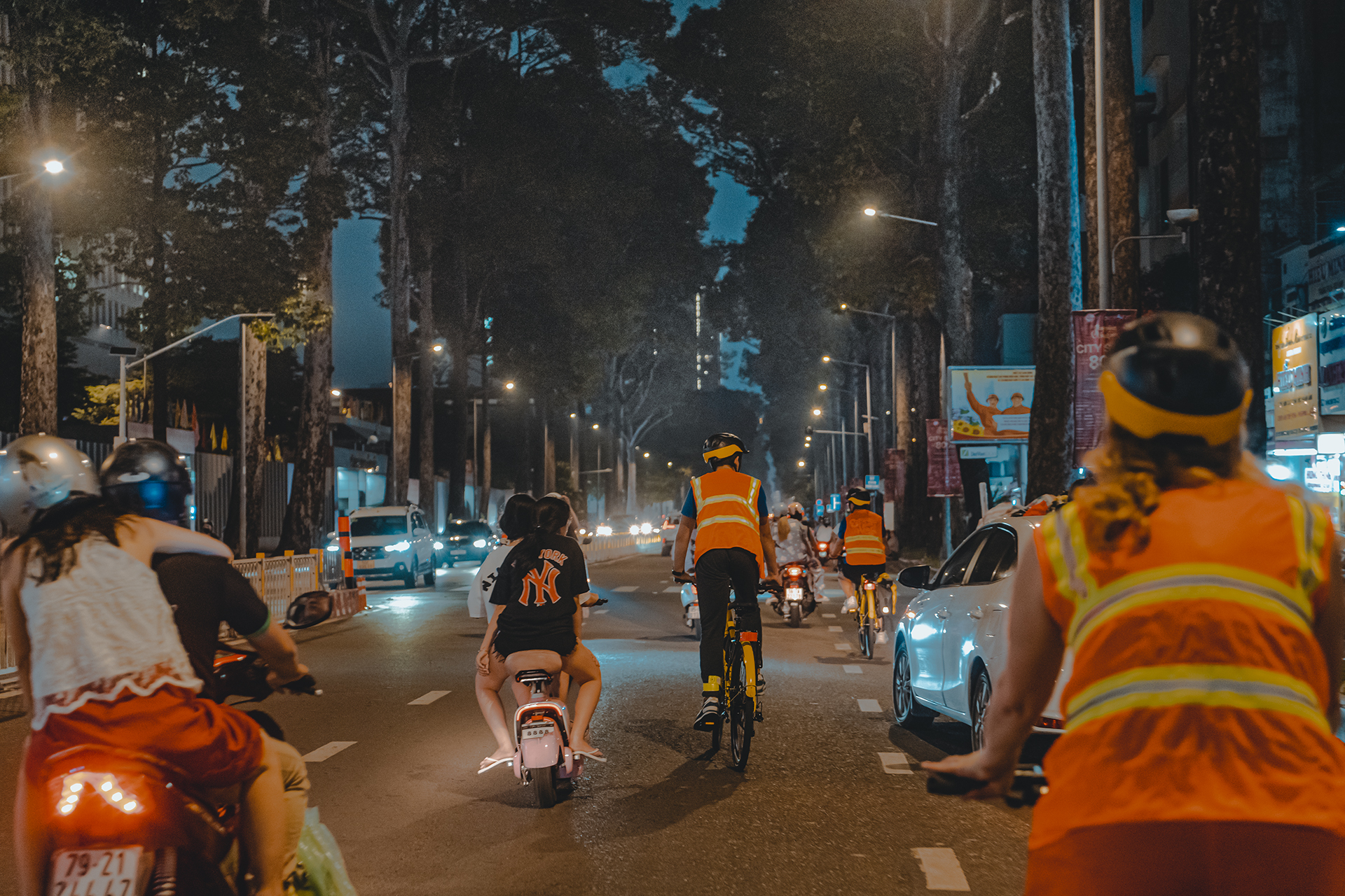 Cycling in Ho Chi Minh City