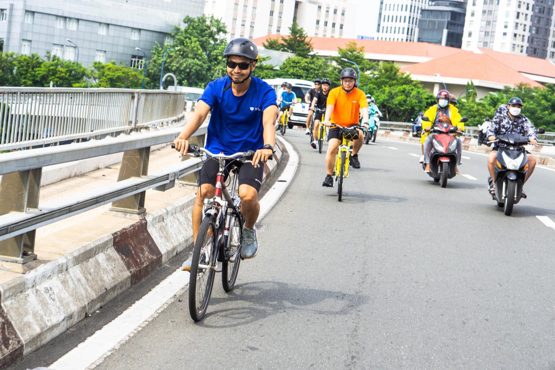 Cycling in Ho Chi Minh City