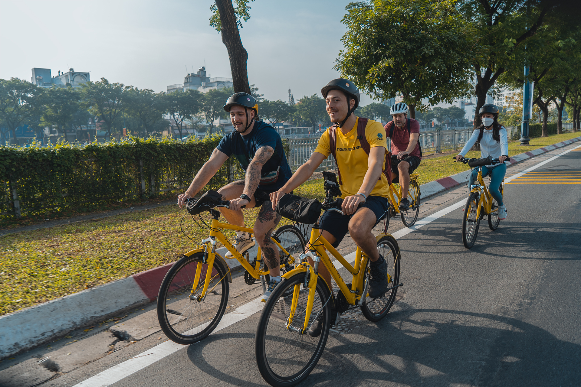 Cycling in Ho Chi Minh City
