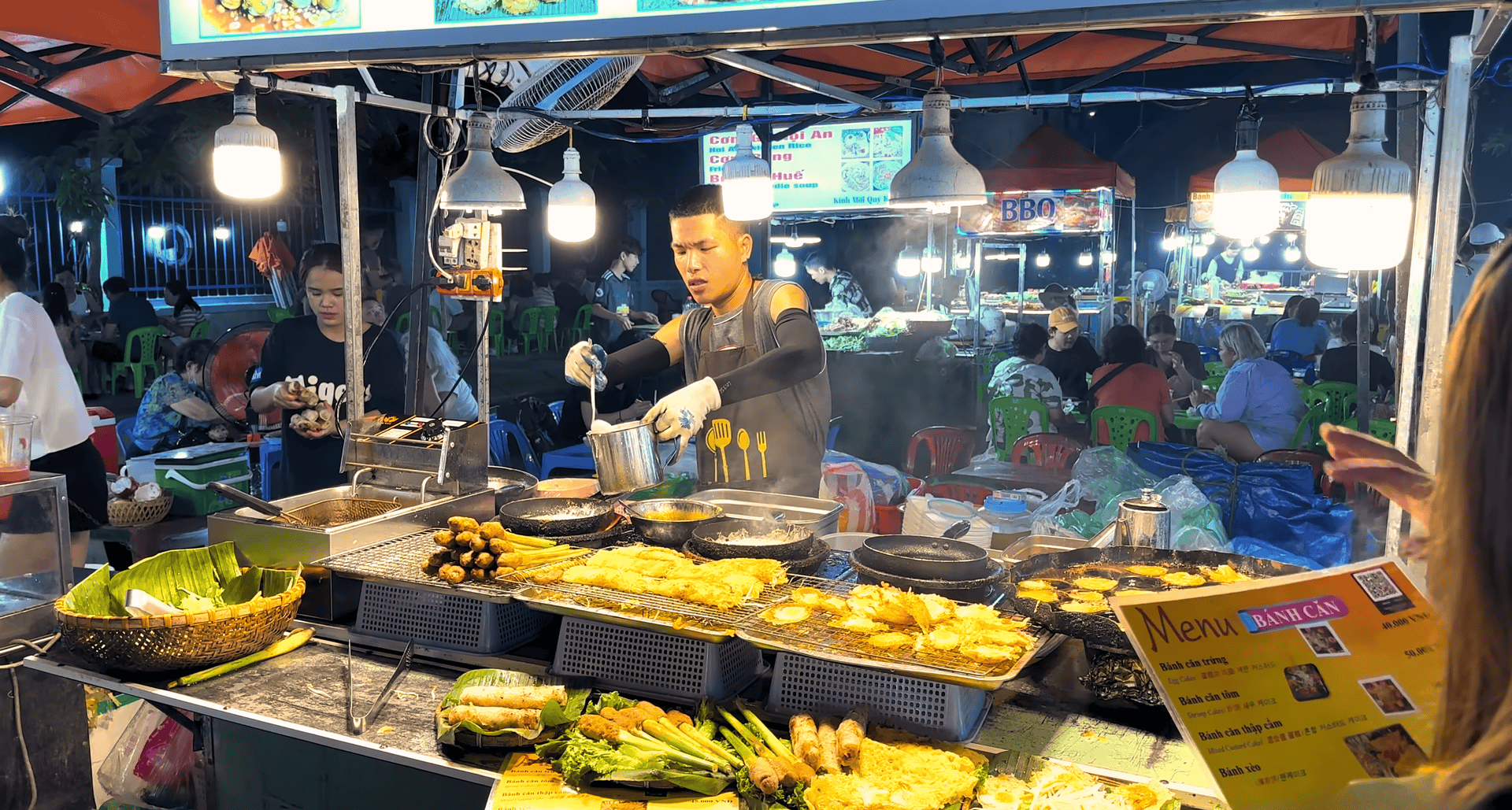 son tra night market food