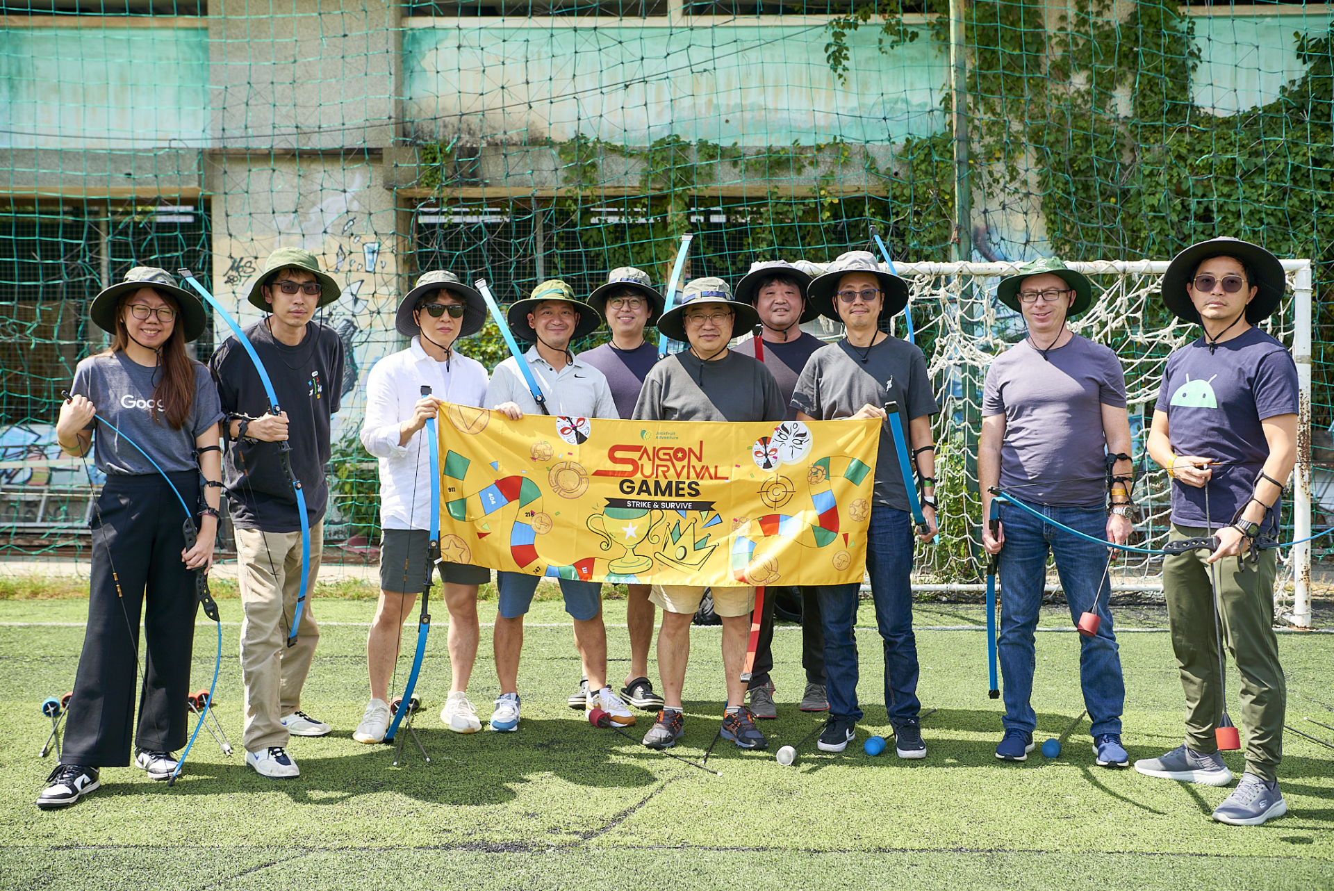 outdoor team building in ho chi minh city