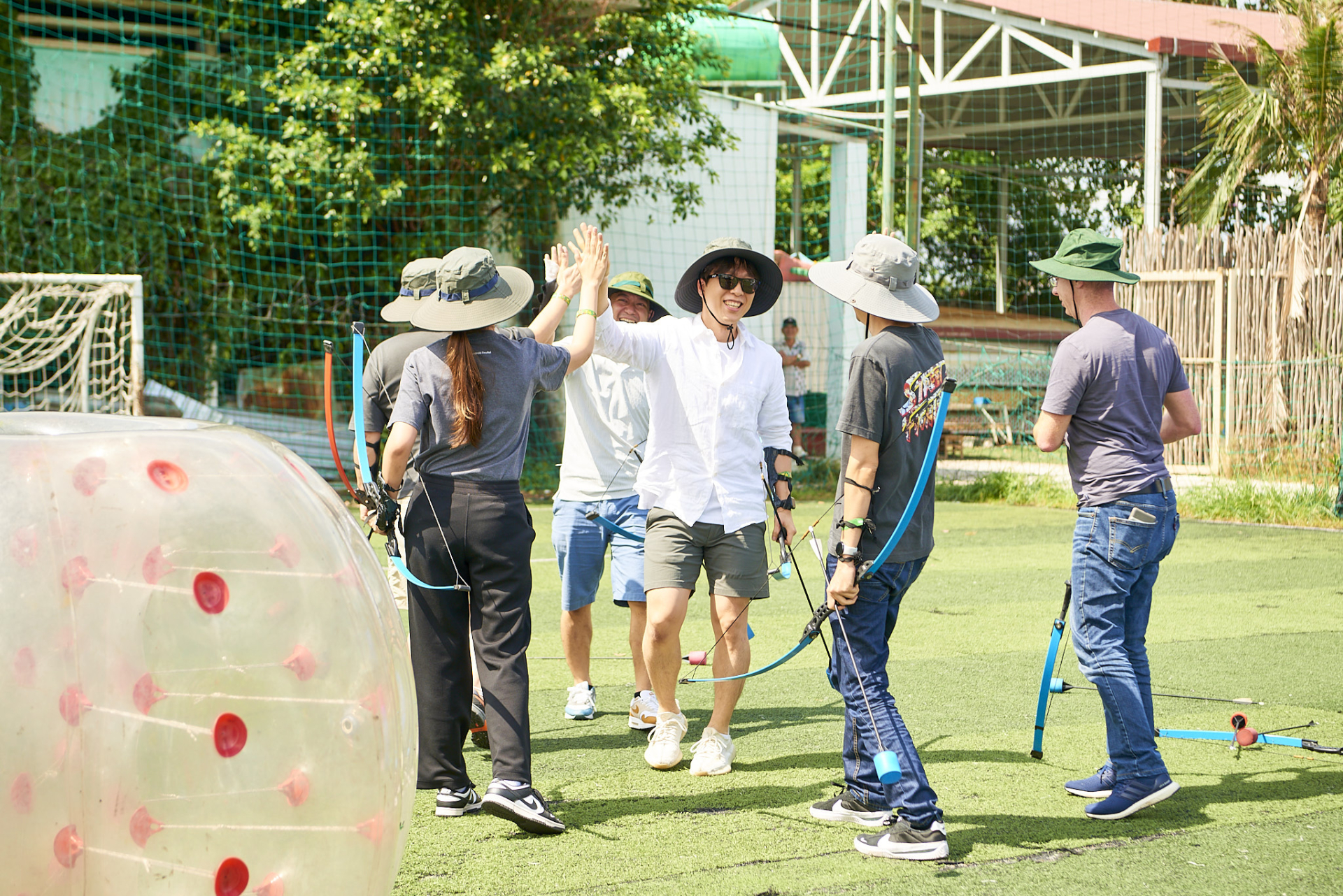 outdoor team building in ho chi minh city