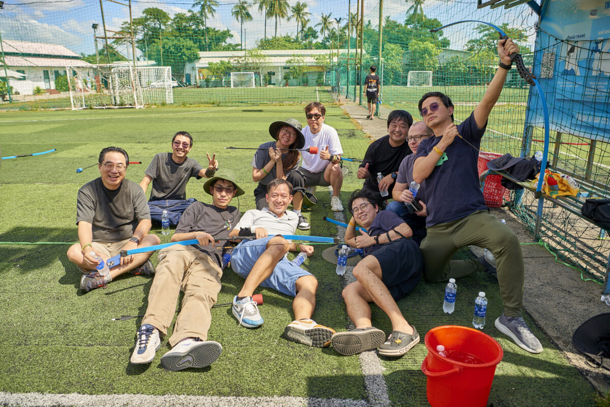 outdoor team building in ho chi minh city