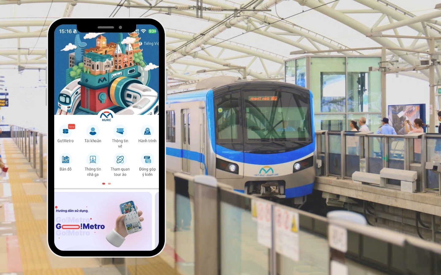 Ho Chi Minh City Metro Map