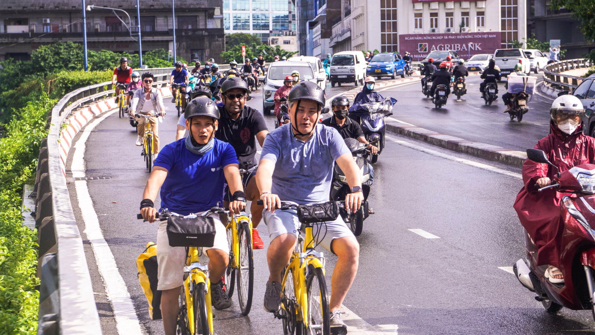 cycling in Ho Chi Minh City