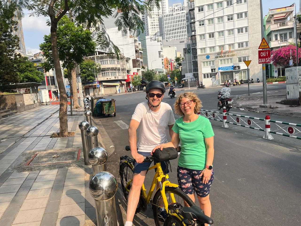 cycling in Ho Chi Minh City