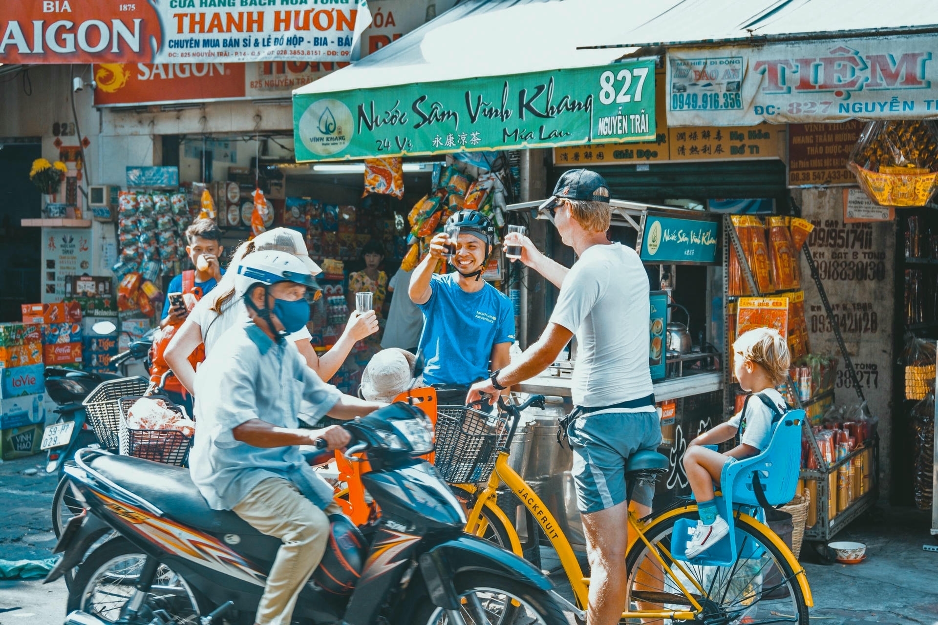cycling in Ho Chi Minh City