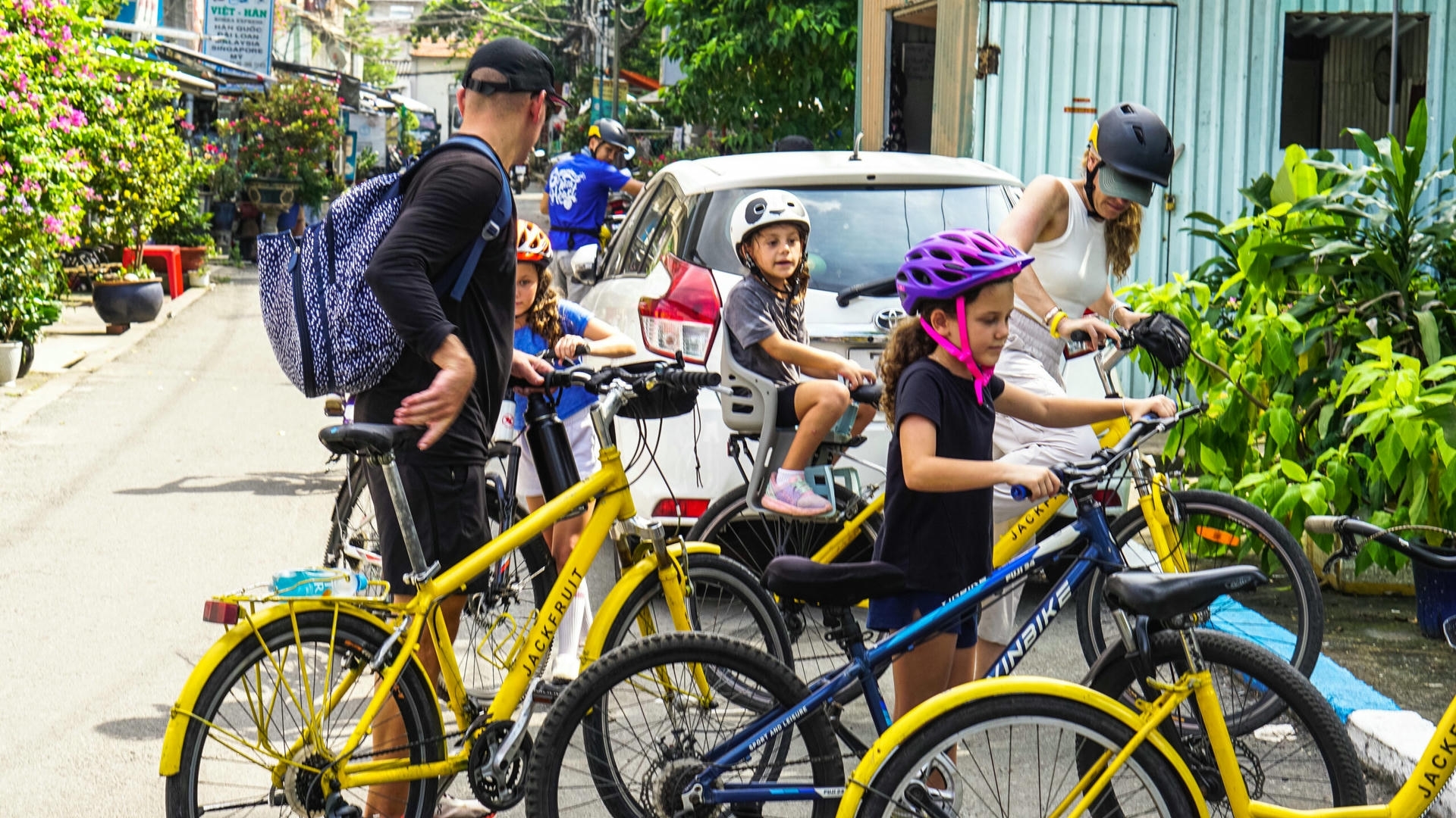 cycling in Ho Chi Minh City