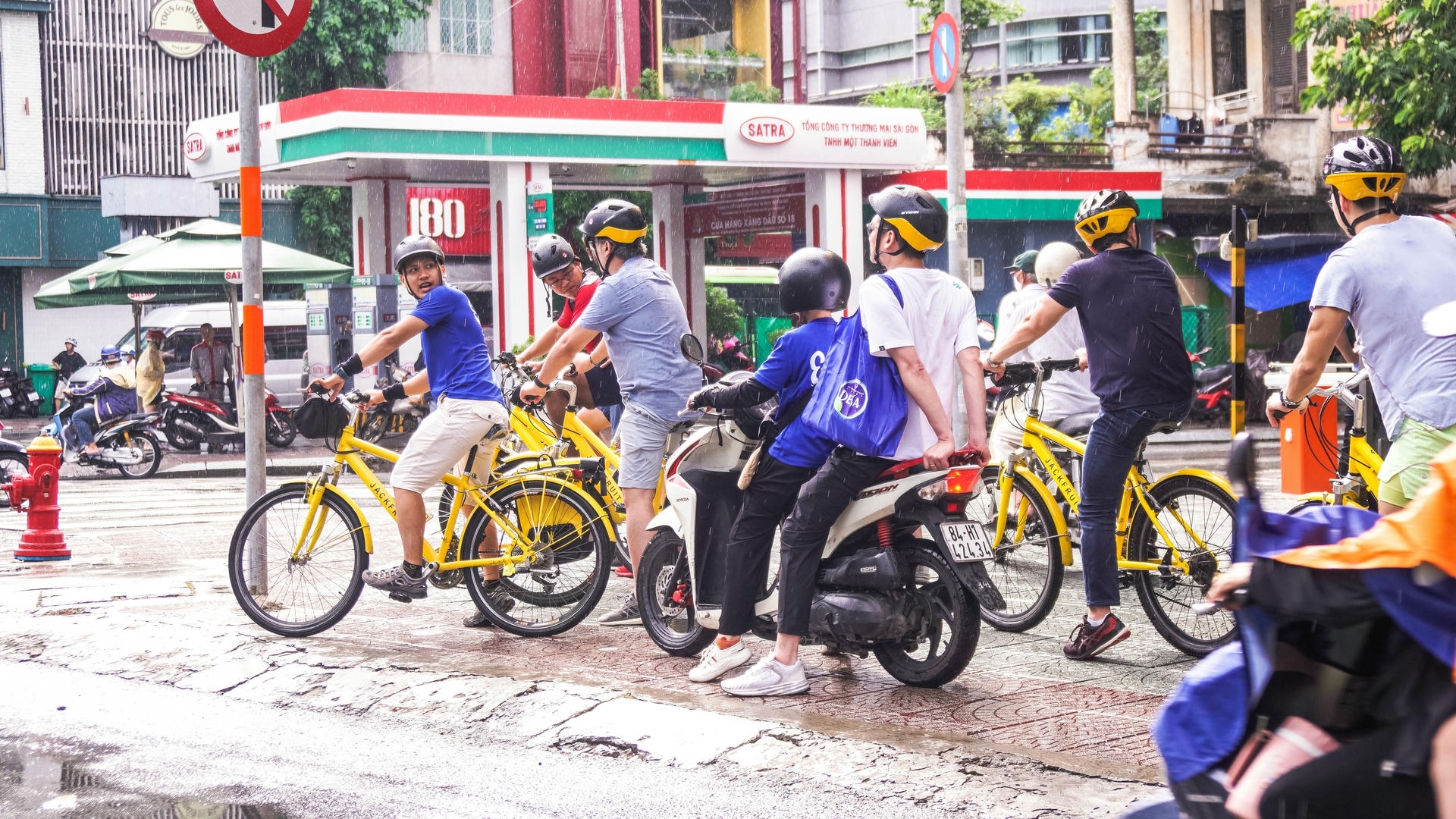 Cycling Through the Rainy Season in Ho Chi Minh City