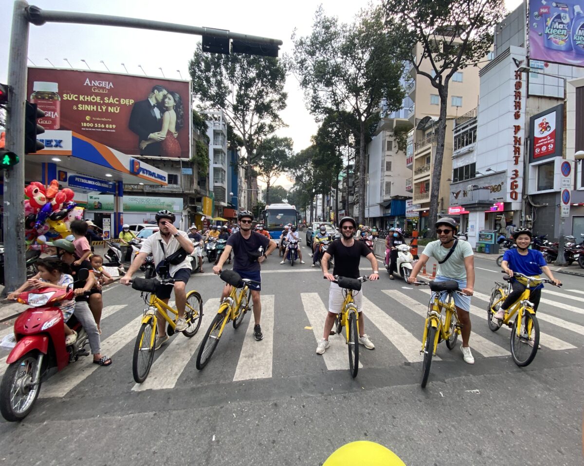 cycling in Ho Chi Minh City