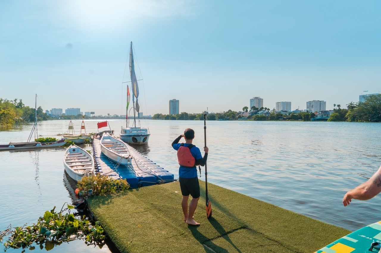 cycling in Ho Chi Minh City