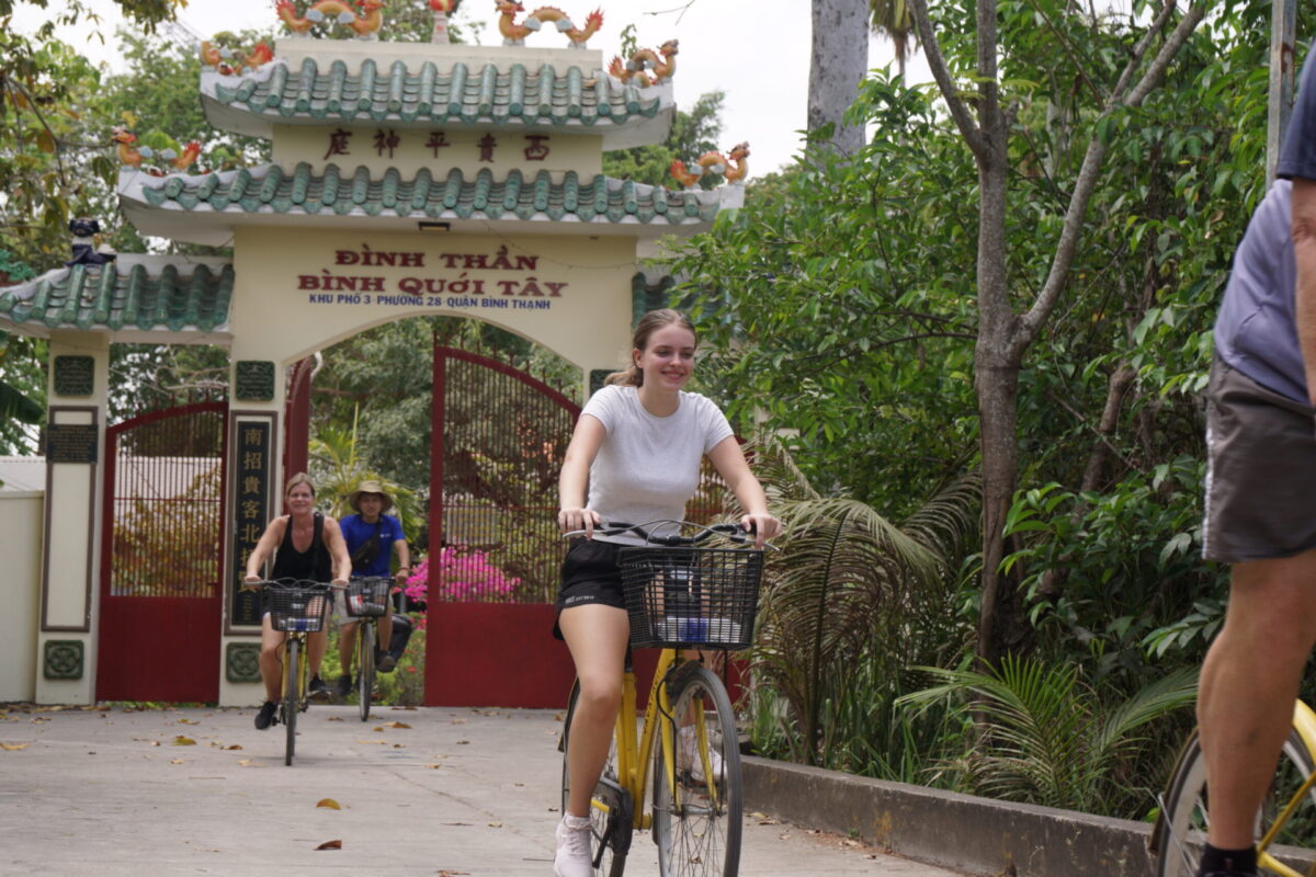 cycling in Ho Chi Minh City