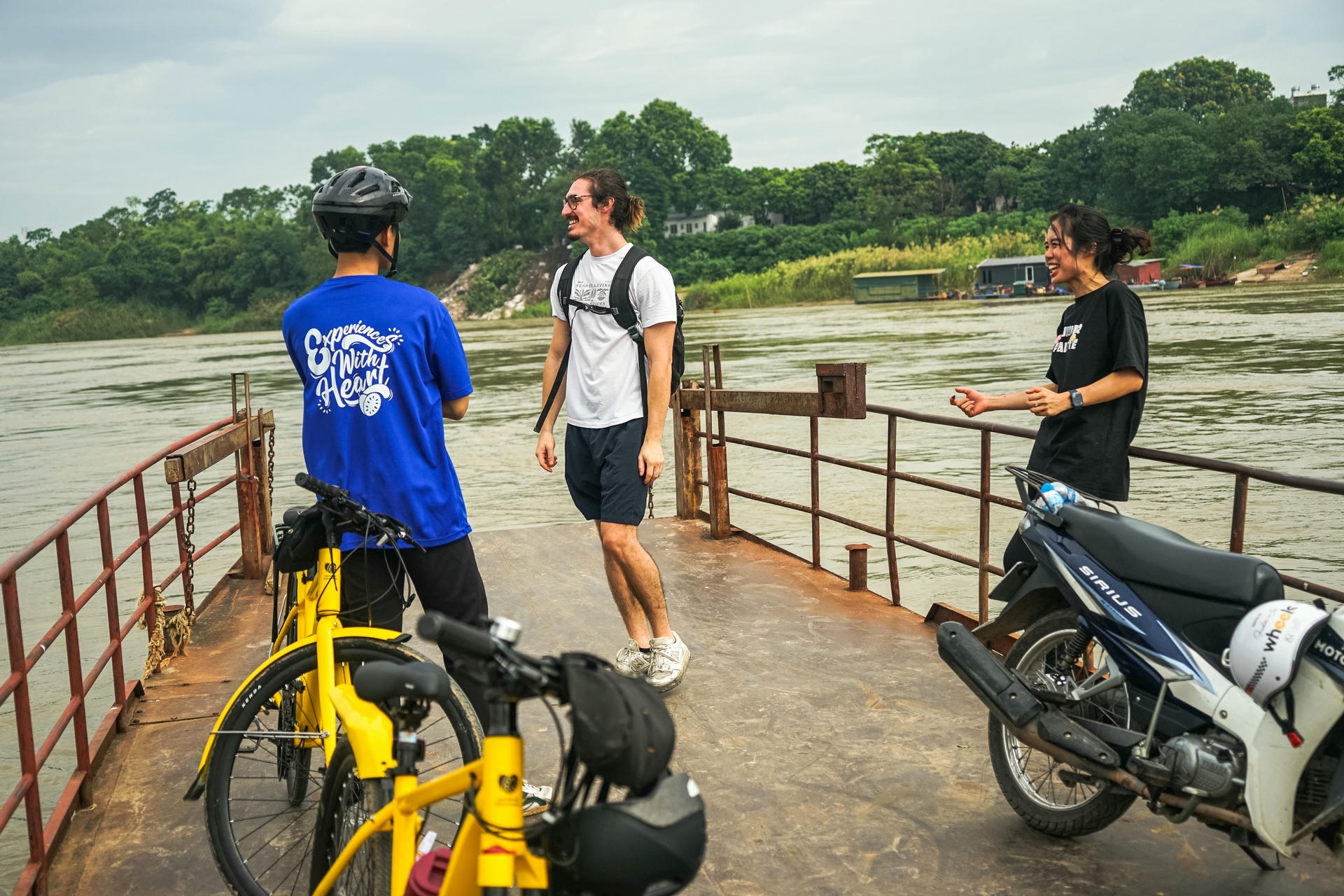 cycling tour ride to the co loa ancient