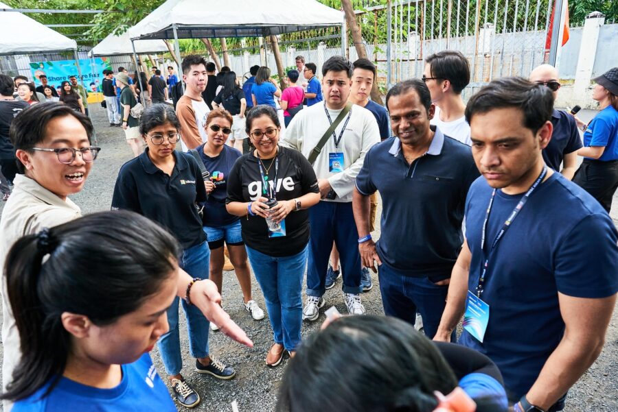 CSR team building in Ho Chi Minh city