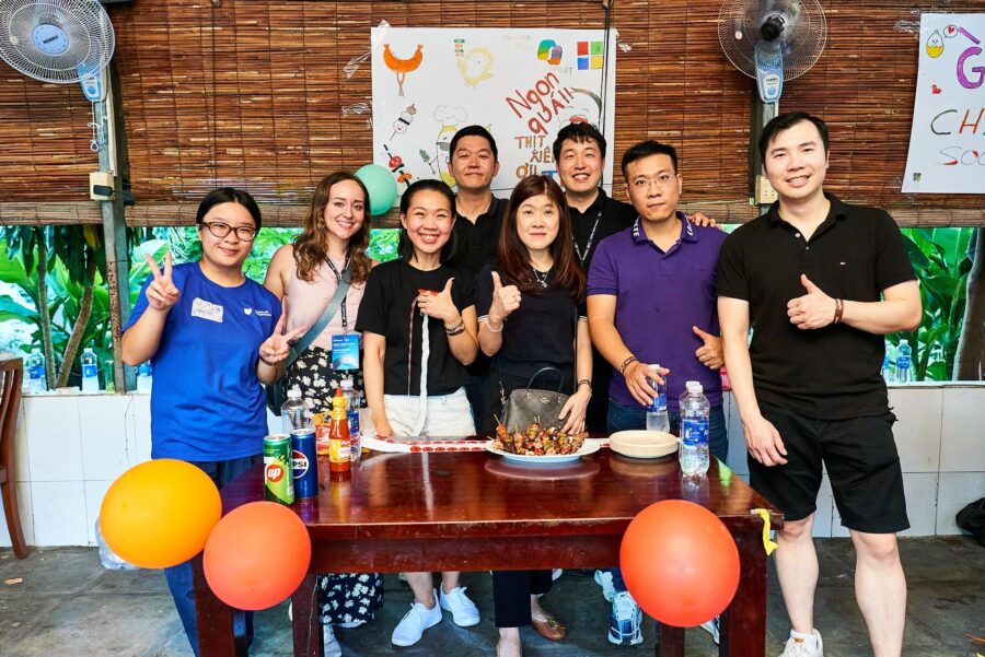 CSR team building in Ho Chi Minh city
