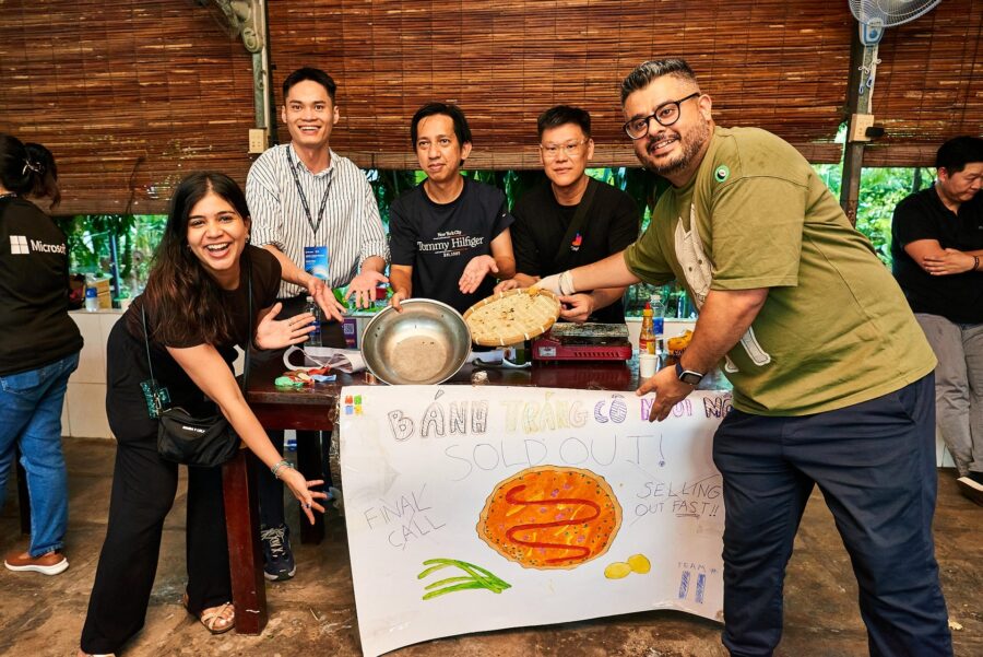 CSR team building in Ho Chi Minh city