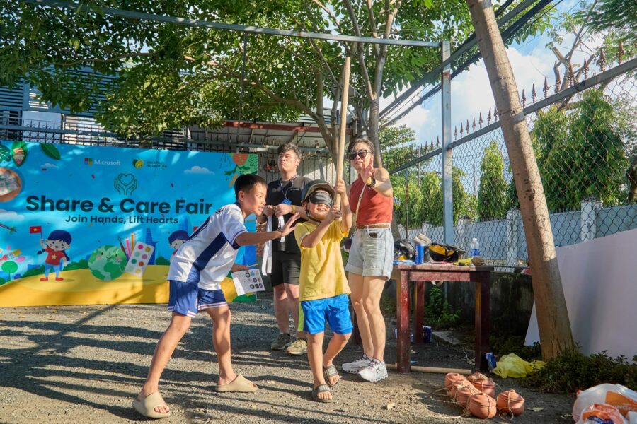 CSR team building in Ho Chi Minh city