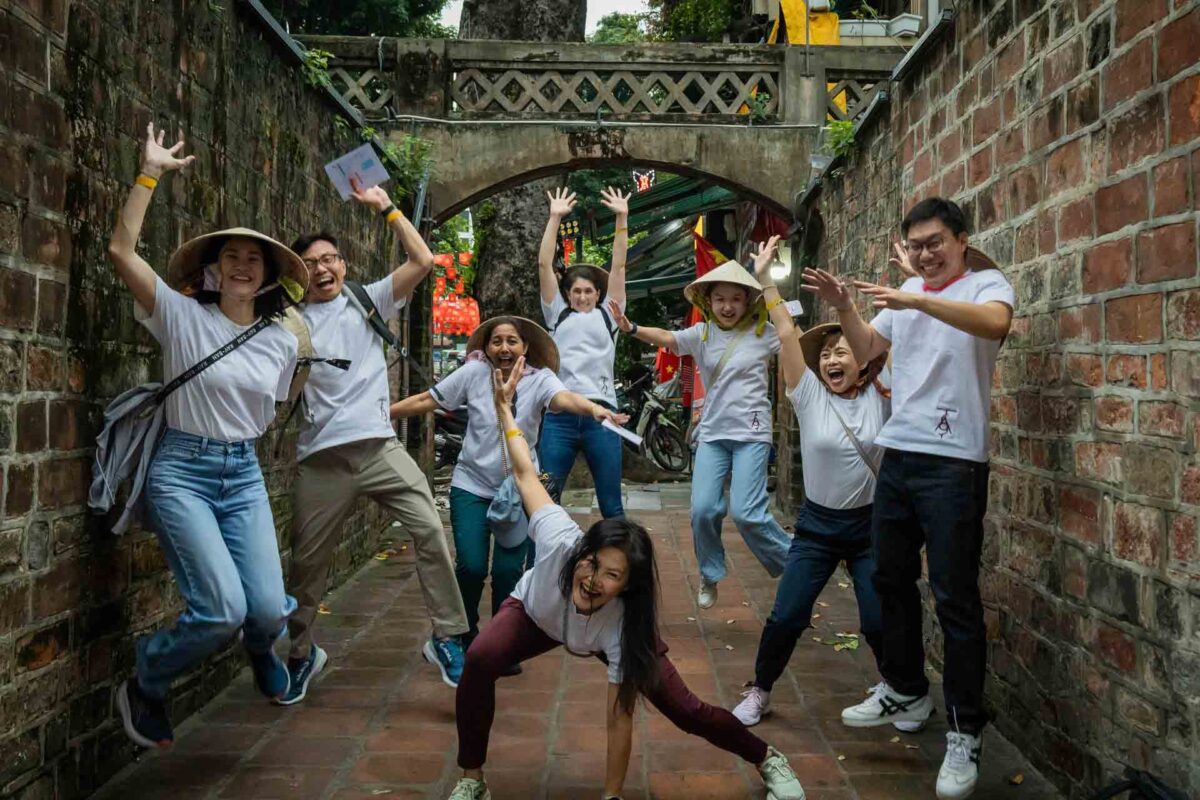 Team building in Hanoi