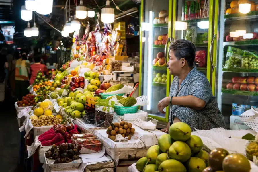Ho Chi Minh night market