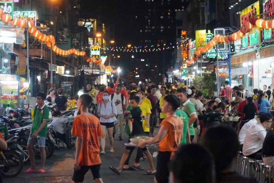Ho Chi Minh night market