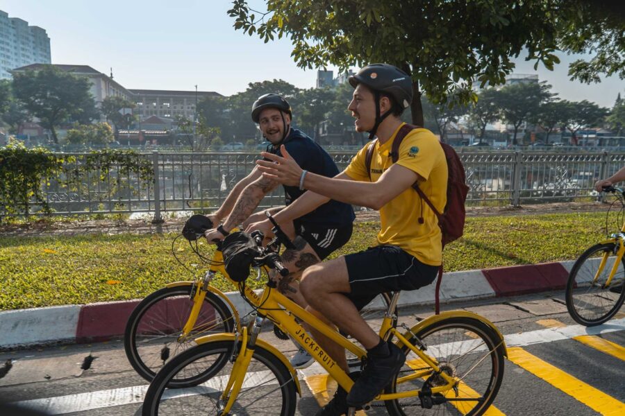 new cycling lane in Ho Chi Minh City