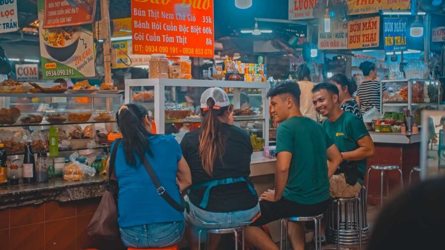 Ho Chi Minh night market