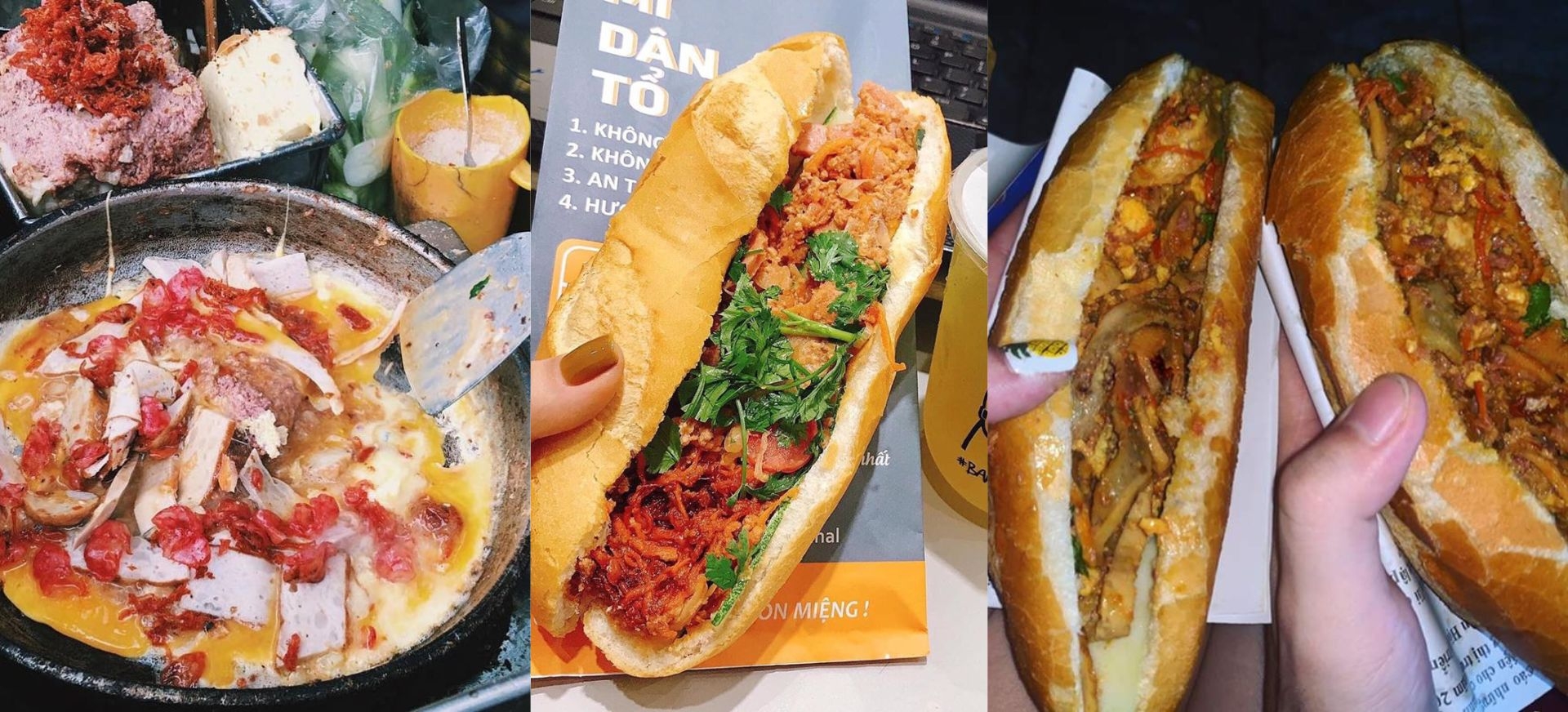 hanoi street food in winter